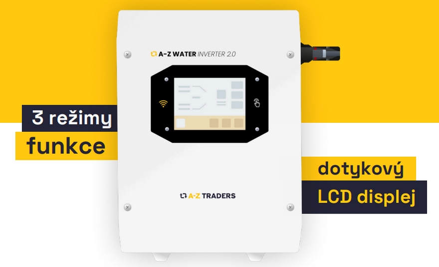 Solární regulátor MPPT A-Z WATER INVERTER 2.0 (2.5kW  pro fotovoltaický ohřev vody)